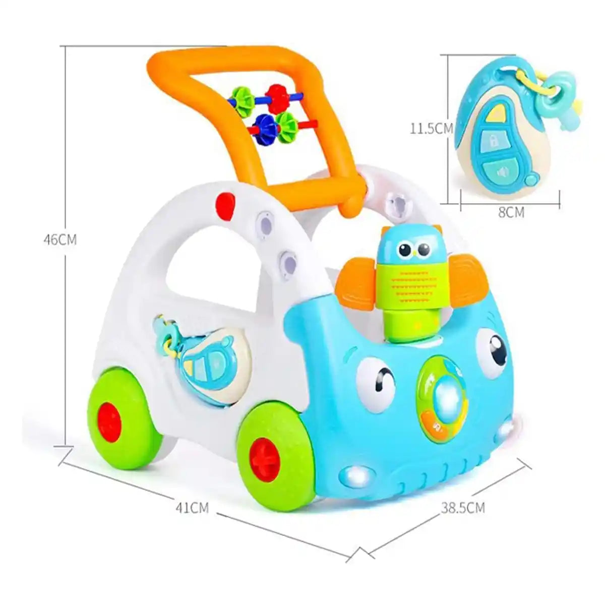 3 In 1 R/C Walker - Blue 6m+