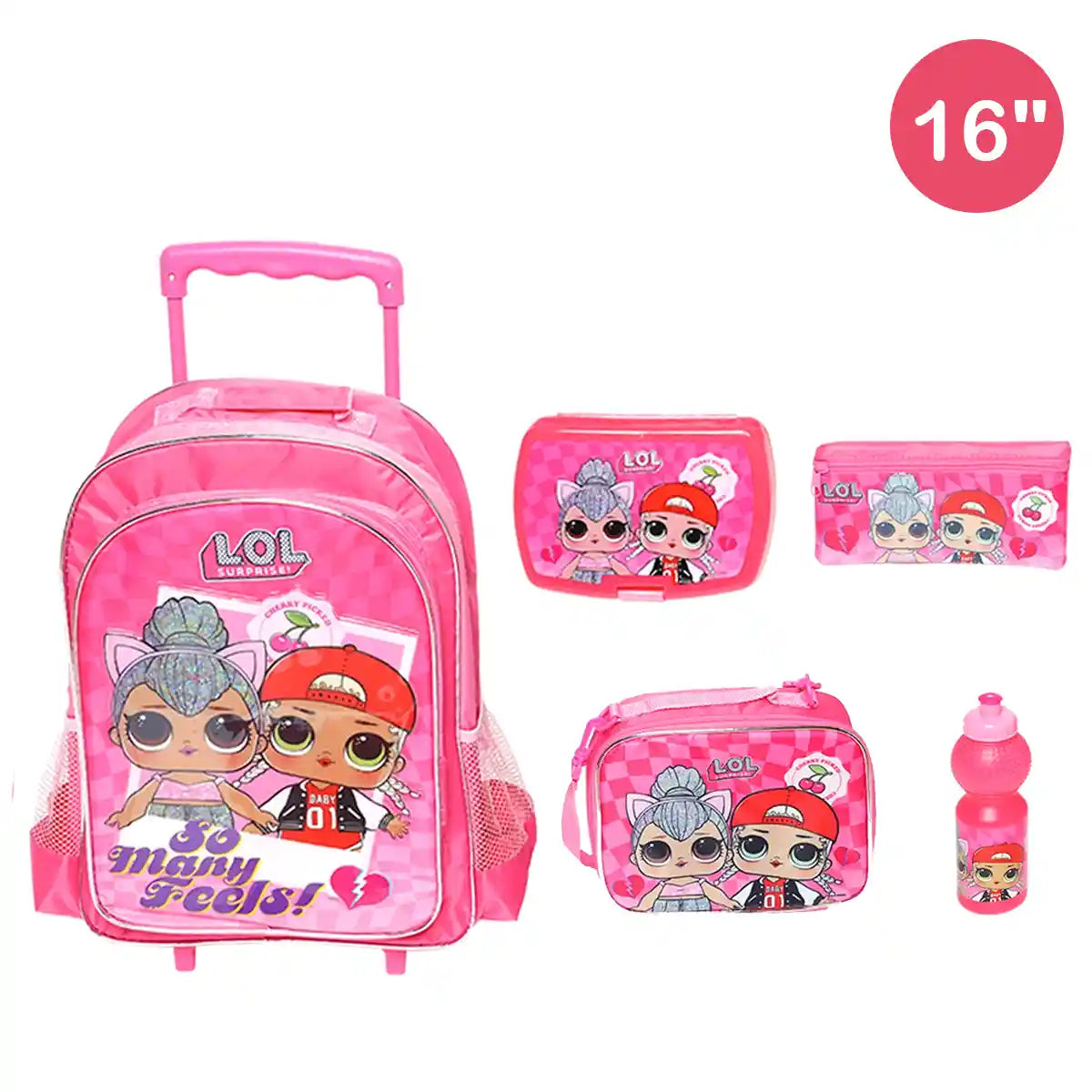 LOL Surprise! Value Pack 5 in 1 - 16'' - Kiddy Zone
