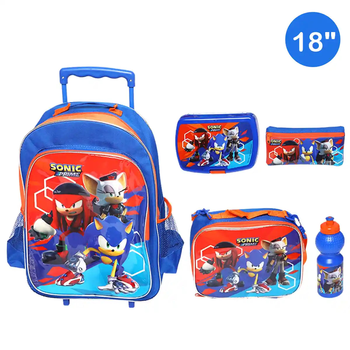 Sonic Prime Value Pack 5 in 1 -18"