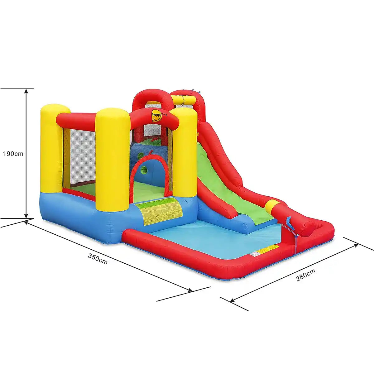 Happyhop Jump & Plush Cannon 350x280x190