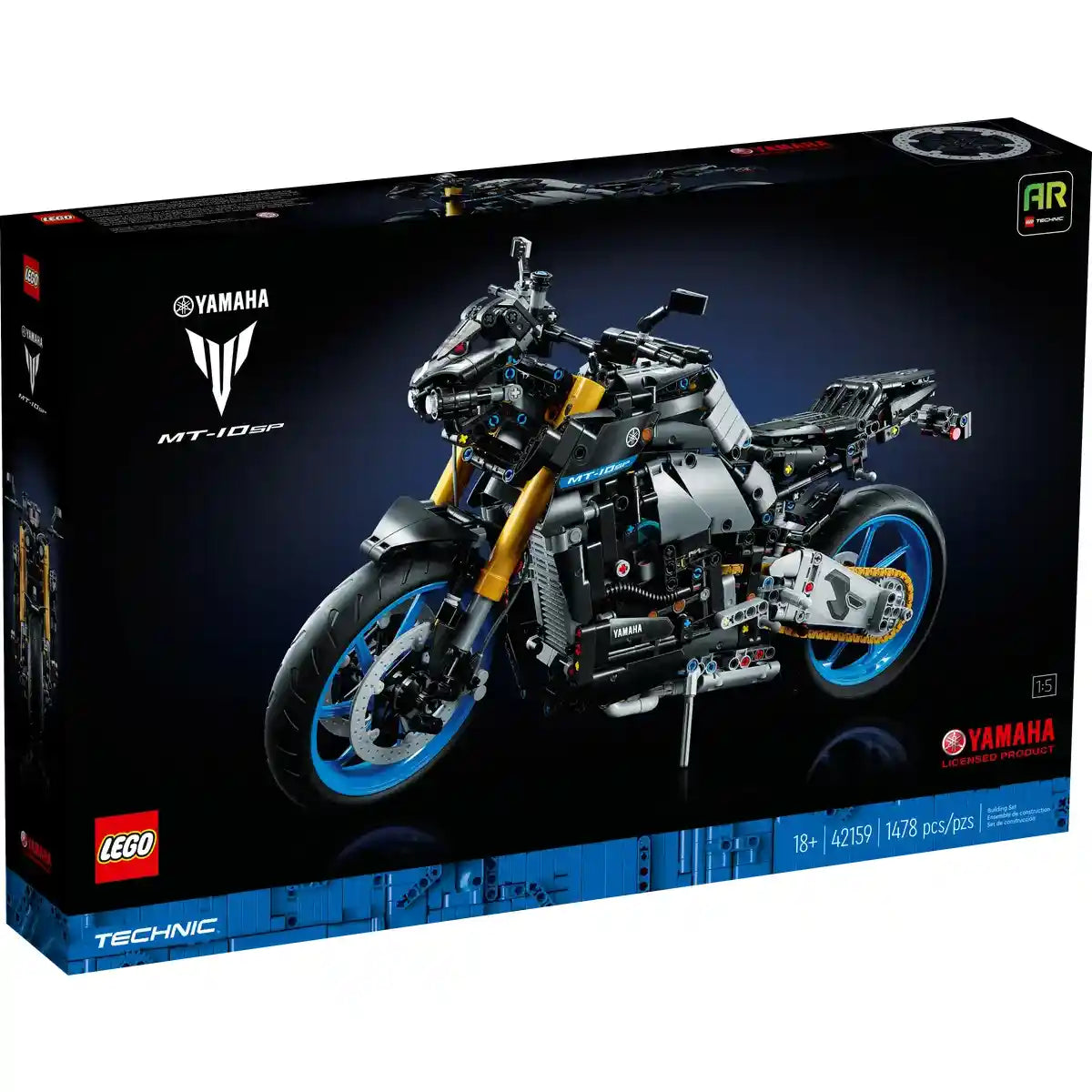 LEGO Technic Yamaha MT-10 SP 42159 Building Kit for Adults (1,478 Pieces) - Kiddy Zone