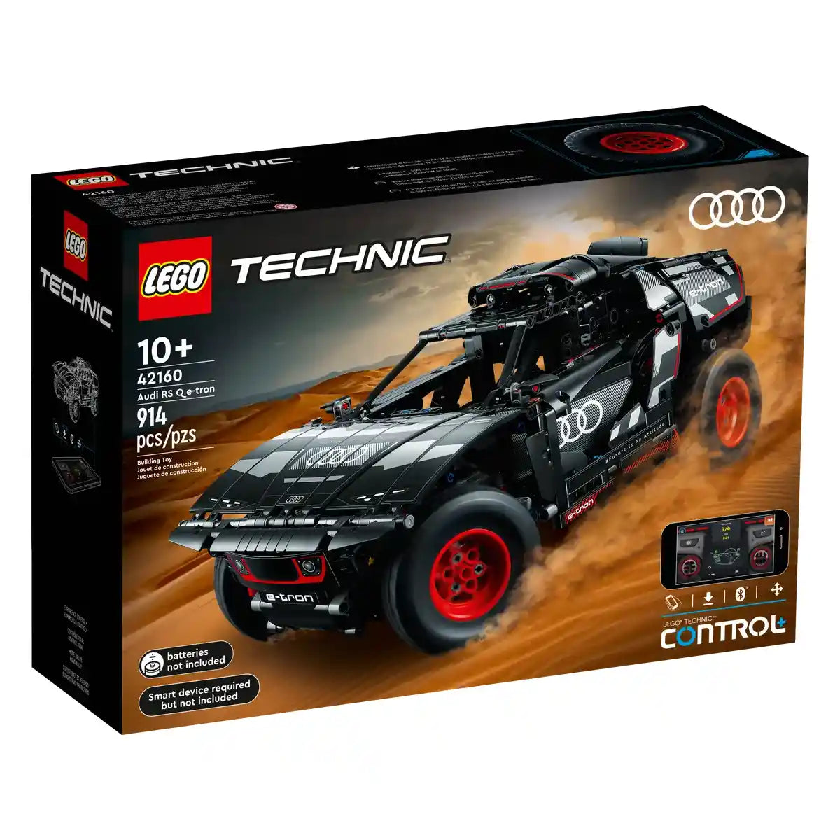 LEGO Technic Audi RS Q e-tron 42160 Building Toy Set (914 Pieces) - Kiddy Zone