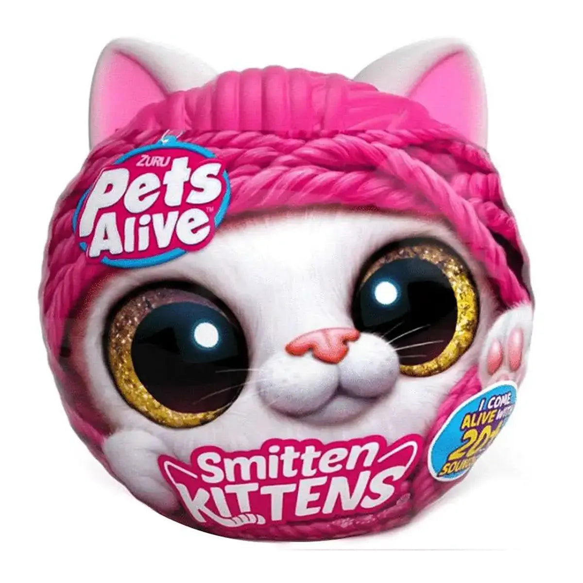 Pets Alive-Smitten Kittens- Series 1 Interactive Plush - Kiddy Zone