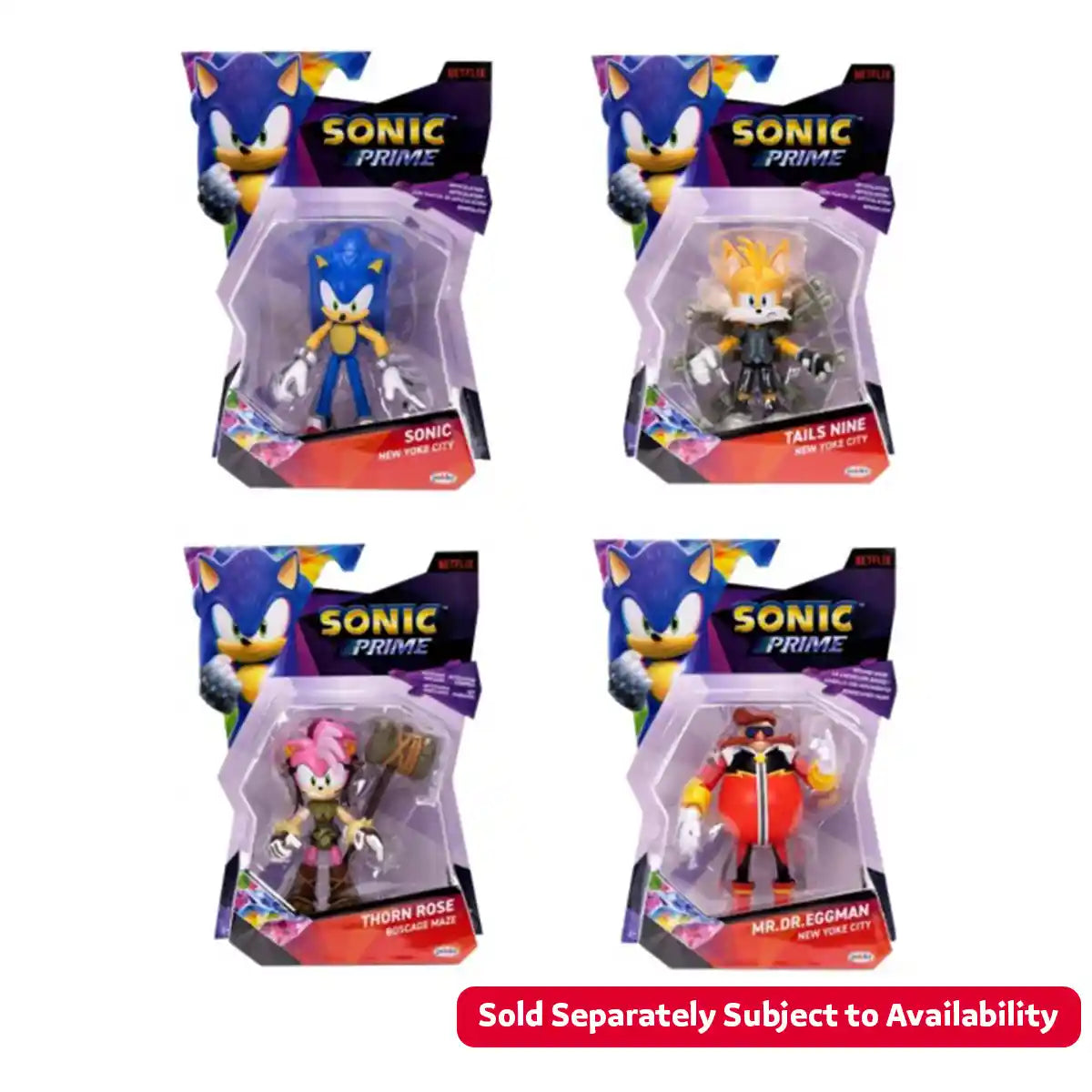 Sonic Prime 5" Fig Wave #1 Asst. 4