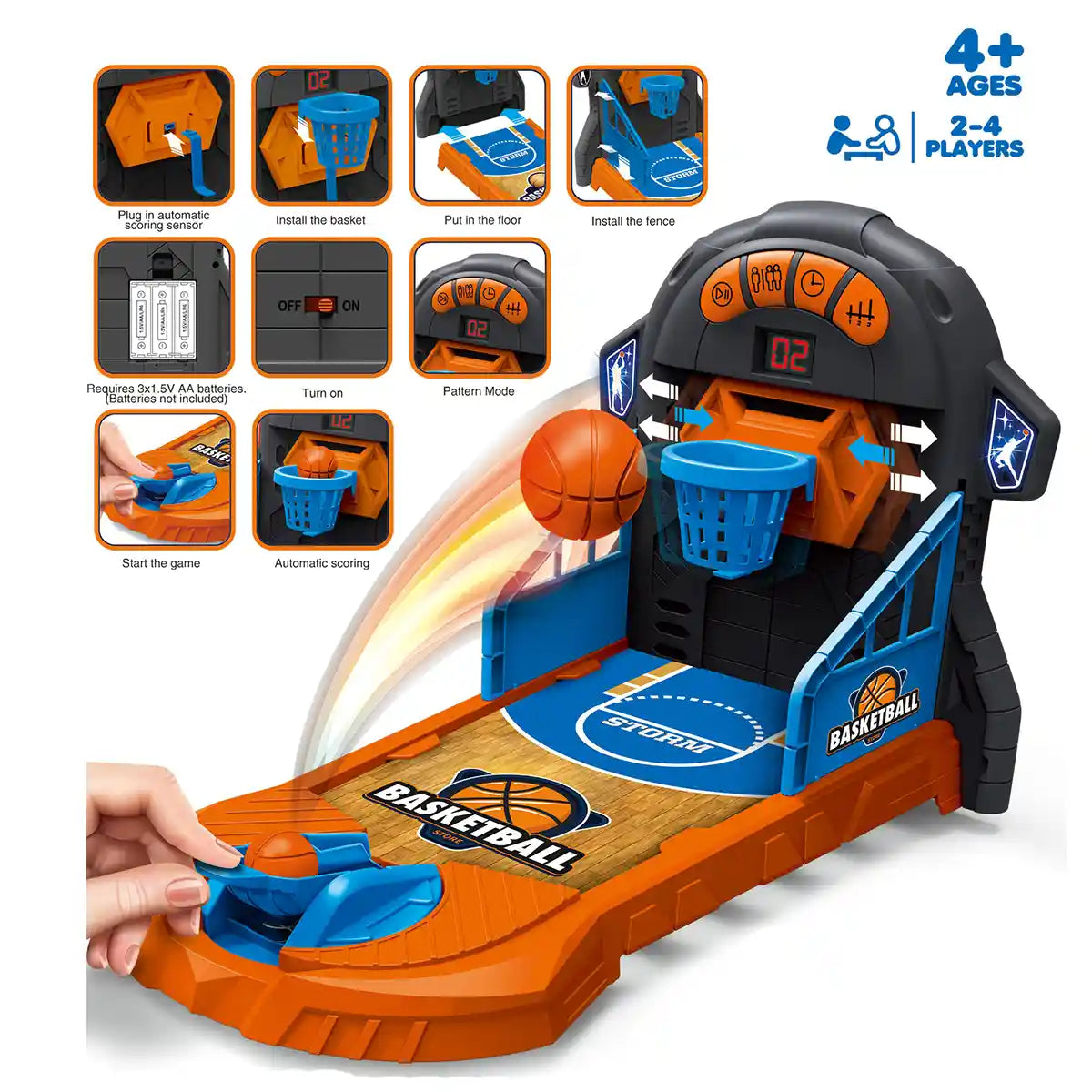 B/O Basketball Shooting Machine 4yrs+