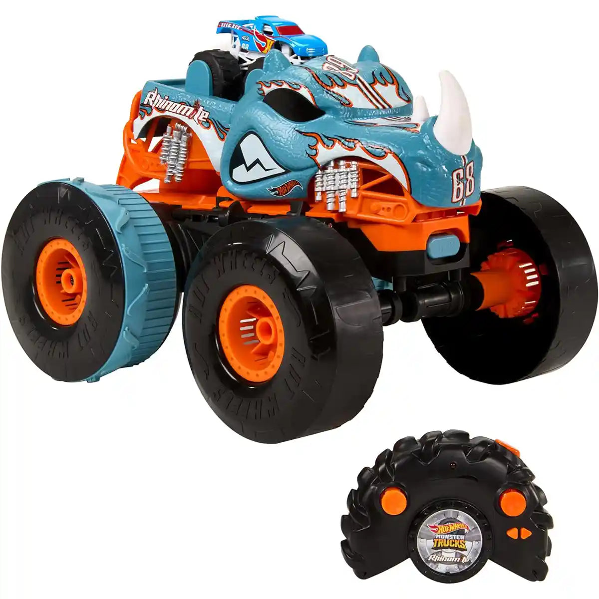 Hot Wheels R/C 1:12 Monster Trucks Transforming Rhinomite