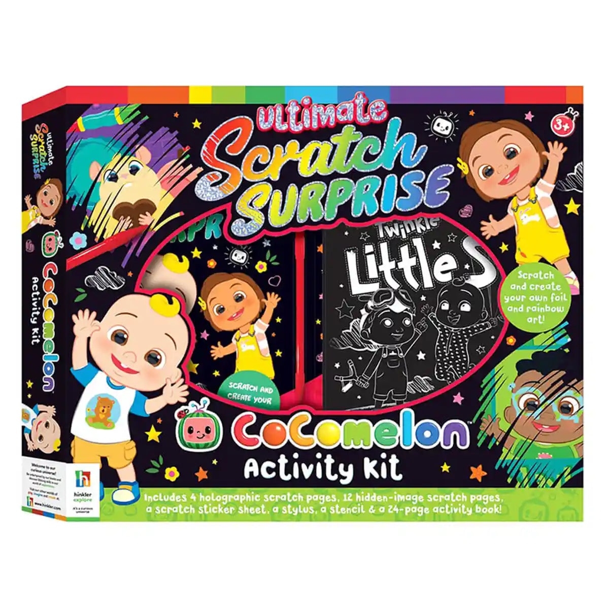 Hinkler - Cocomelon Ultimate Scratch Surprise Activity Kit