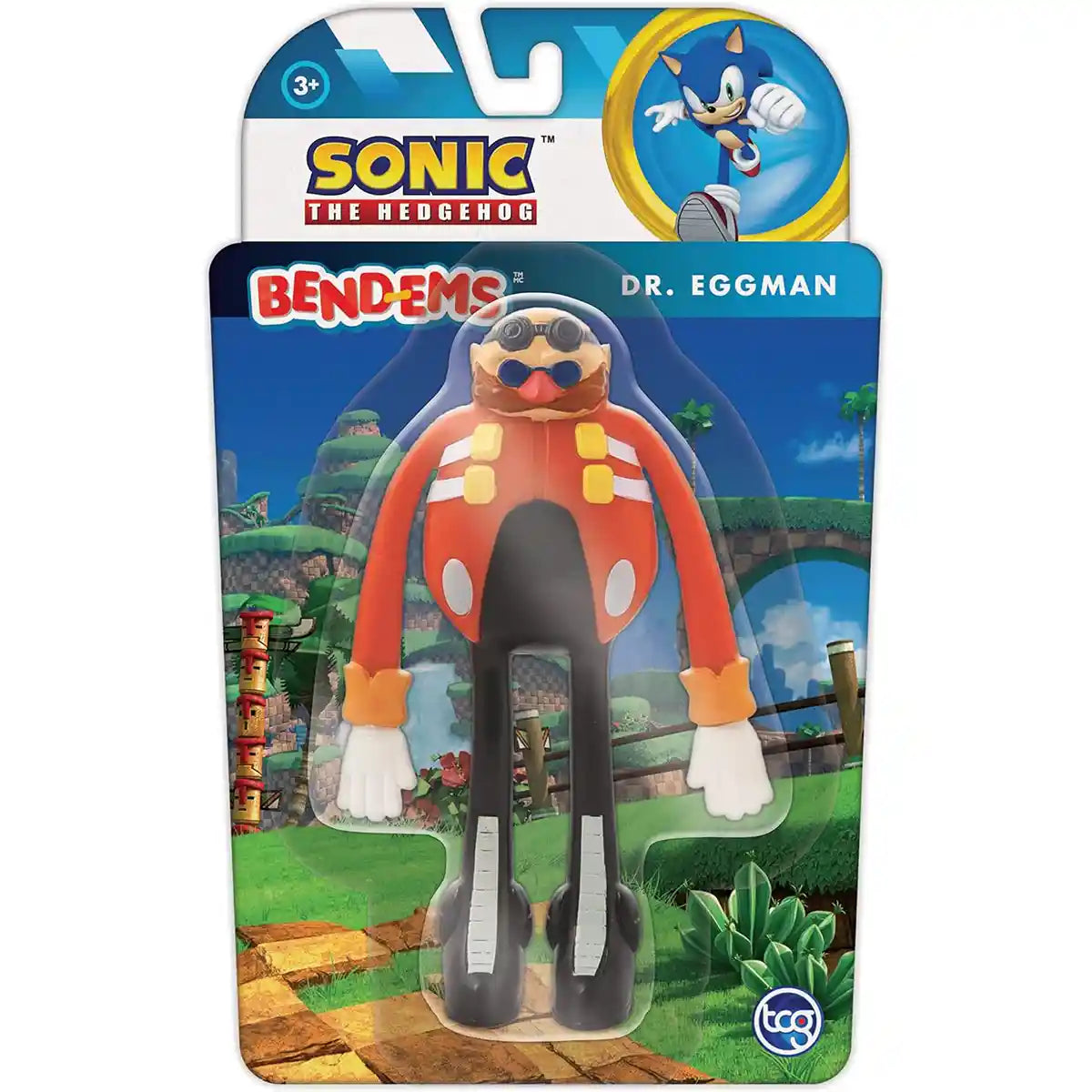 Bend-Ems Sonic The Hedgehog Dr. Eggman