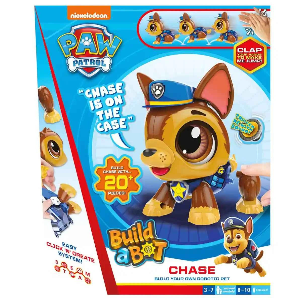 Build a Bot Build A Bot Paw Patrol - Chase - Kiddy Zone