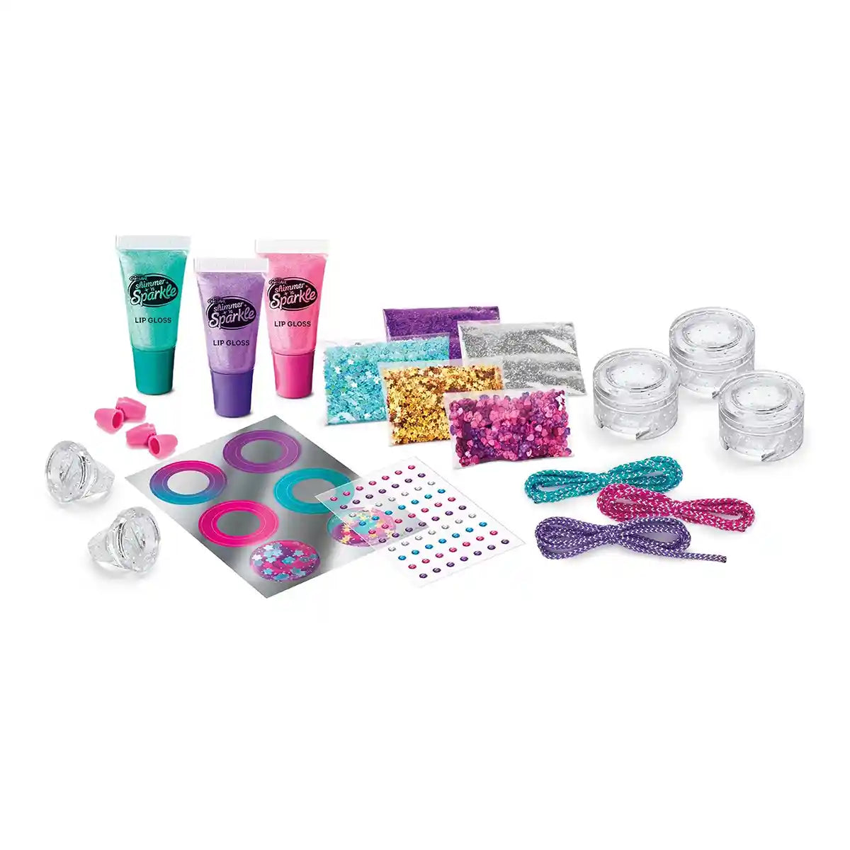 Shimmer n Sparkle Glitter & Gem Lip Gloss Locket