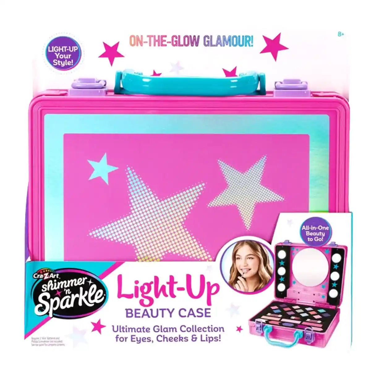 Shimmer n Sparkle Light-Up Beauty Case