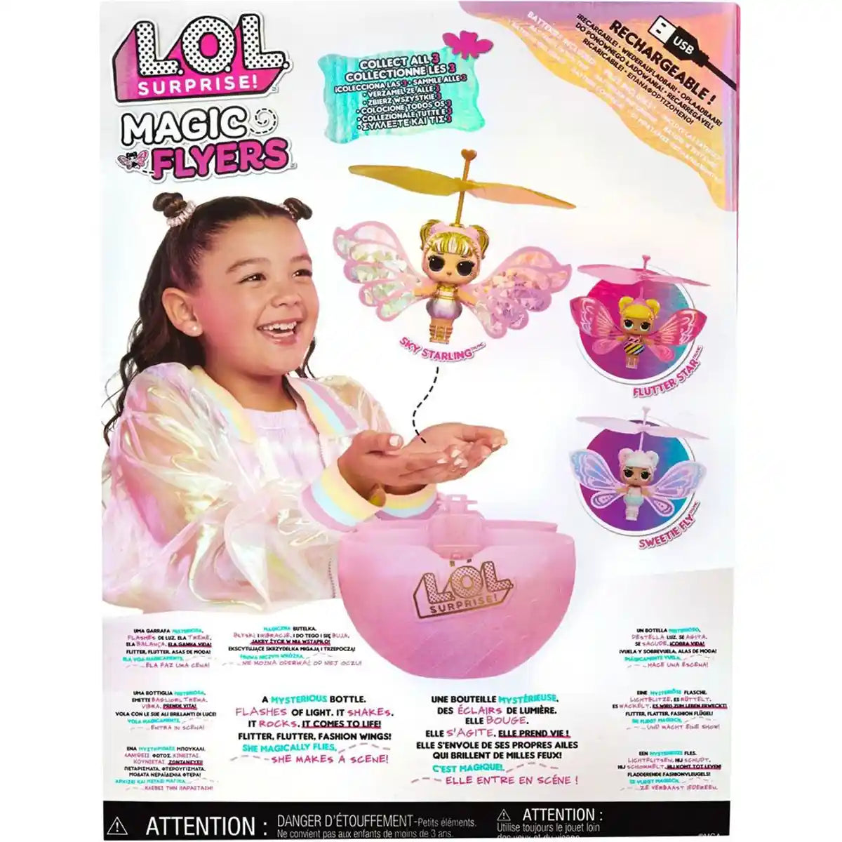 LOL Surprise Rock n' Release Flyers (Gold Wings)