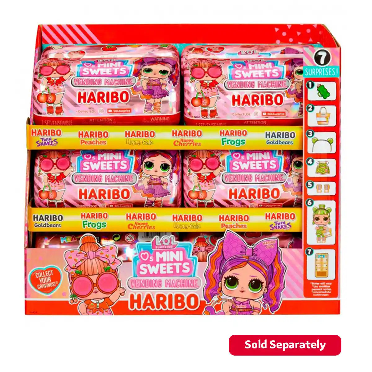 LOL Surprise Loves Mini Sweets X Haribo Vending Machine asstd (PDQ)