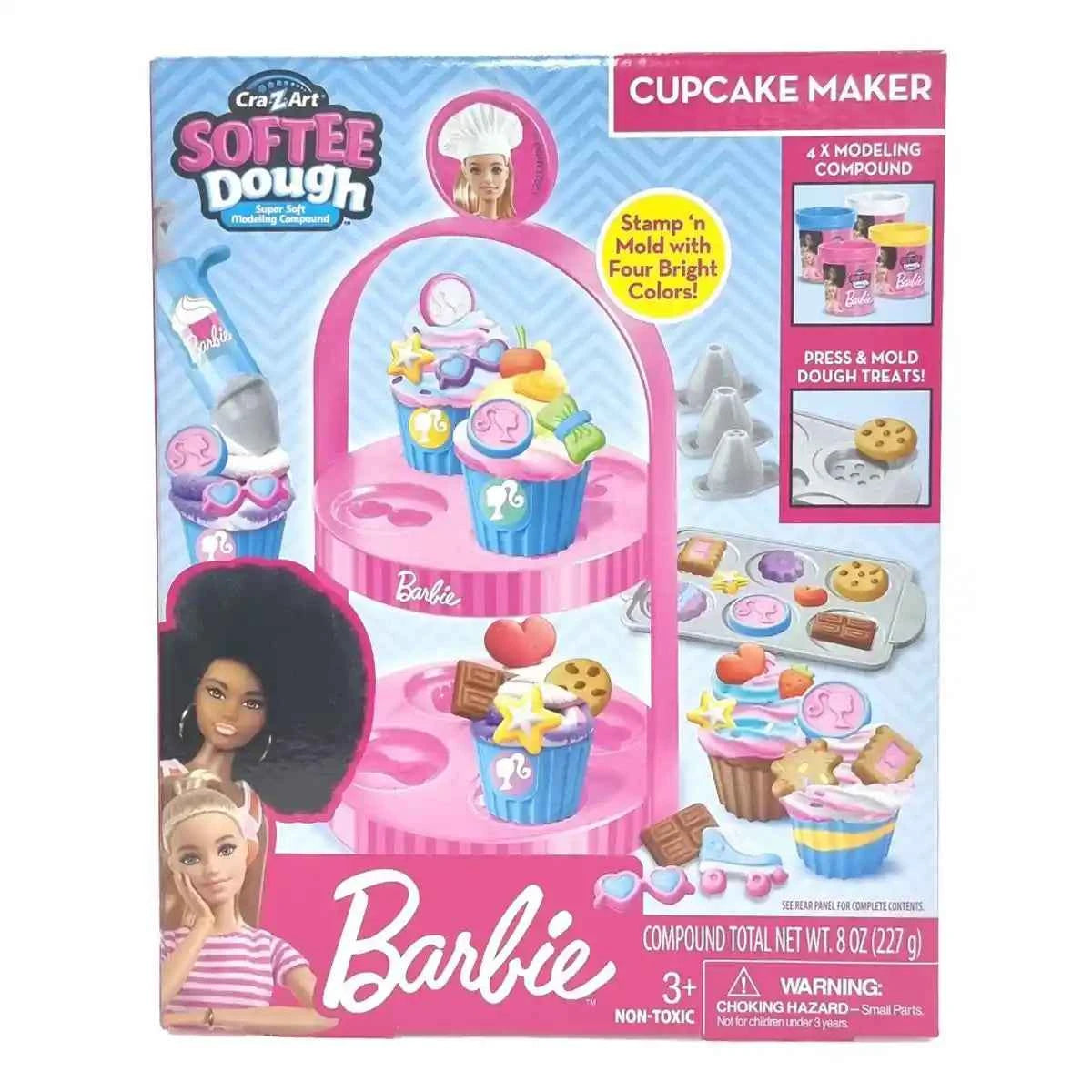 Barbie Softee Dough Cupcake Maker - Kiddy Zone