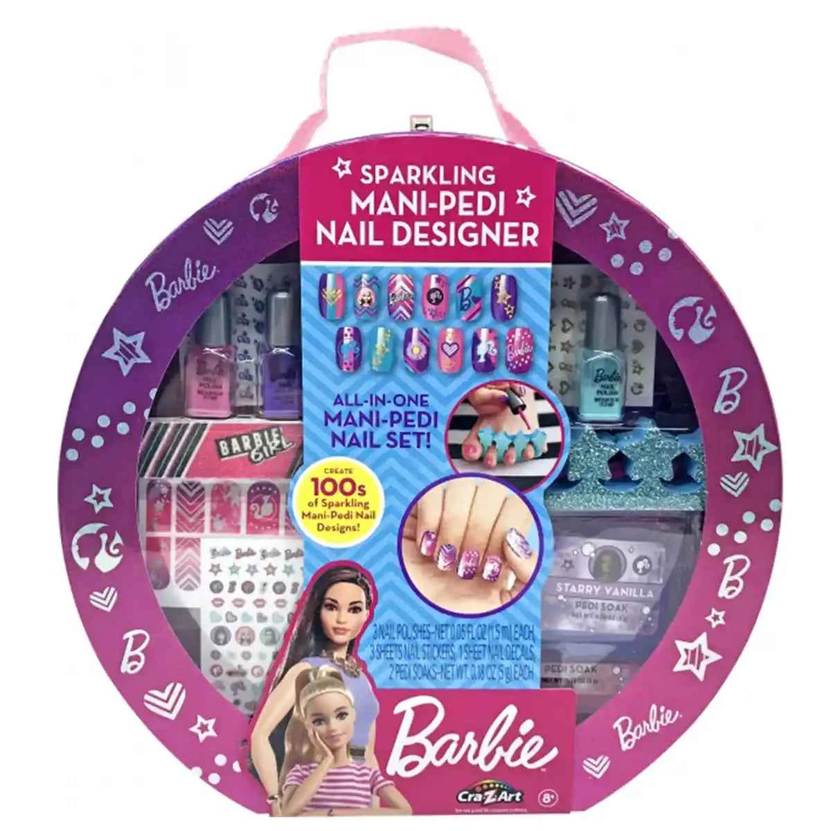 Barbie Sparkling Mani-Pedi Designer - Kiddy Zone
