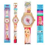 TOPModel Silicone Watch w/ Metal Case