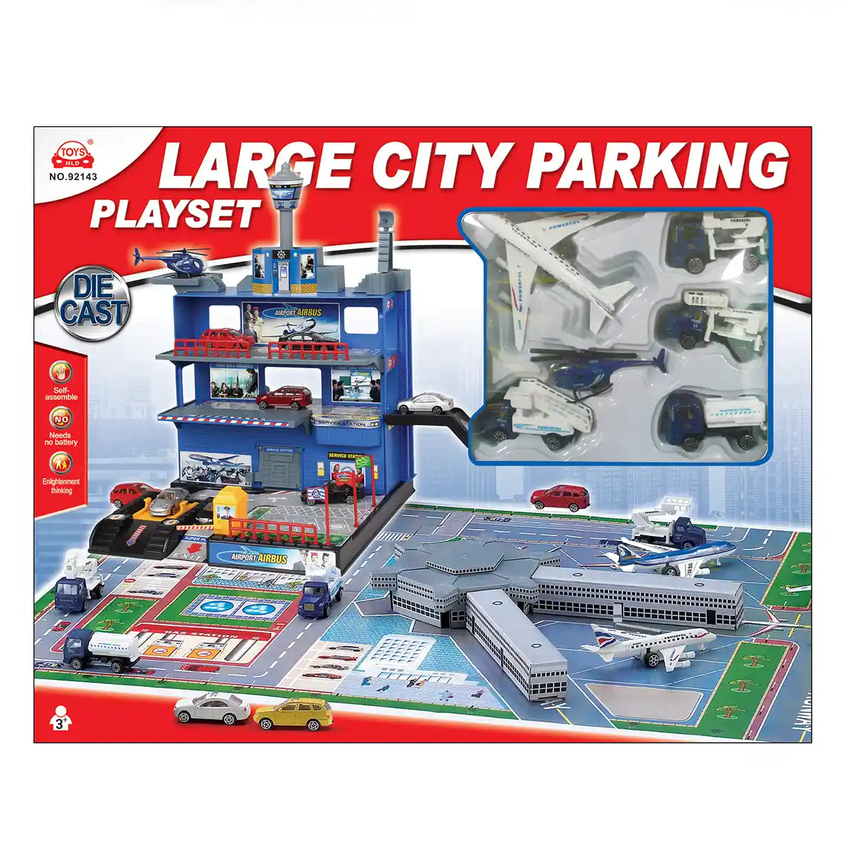 Aircraft Parking Lot Set 3yrs+