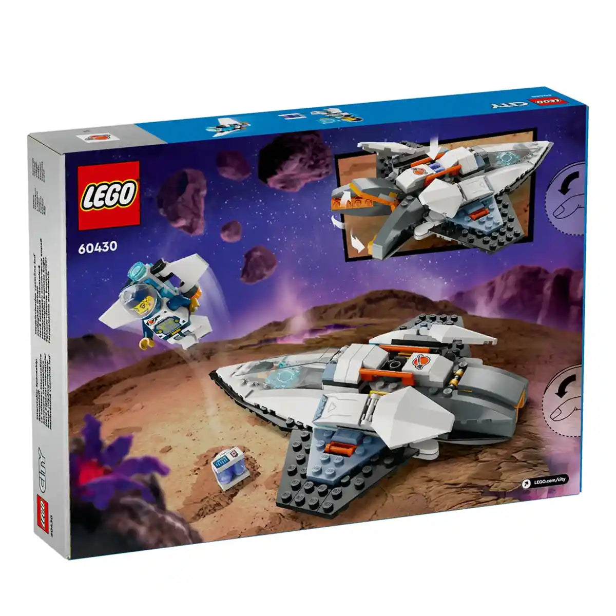 LEGO City Interstellar Spaceship Toy Playset 60430
