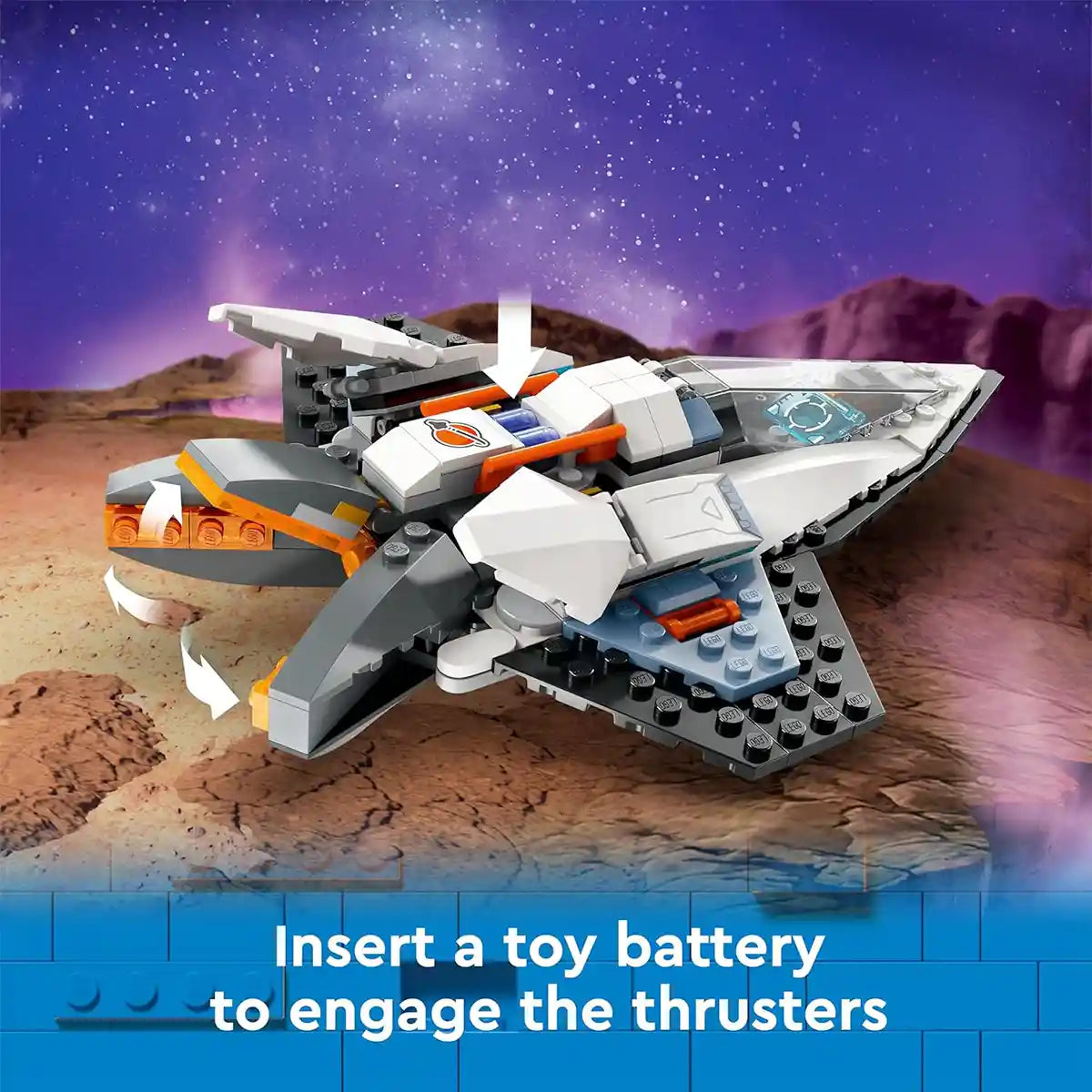 LEGO City Interstellar Spaceship Toy Playset 60430