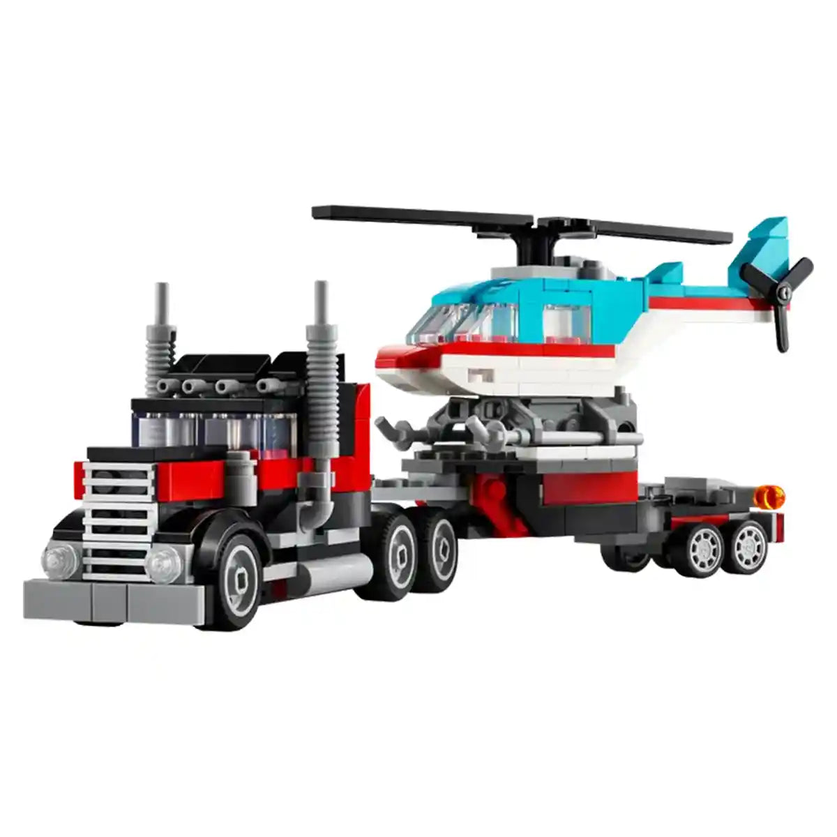 Lego 31146 Flatbed Truck with Helicopter