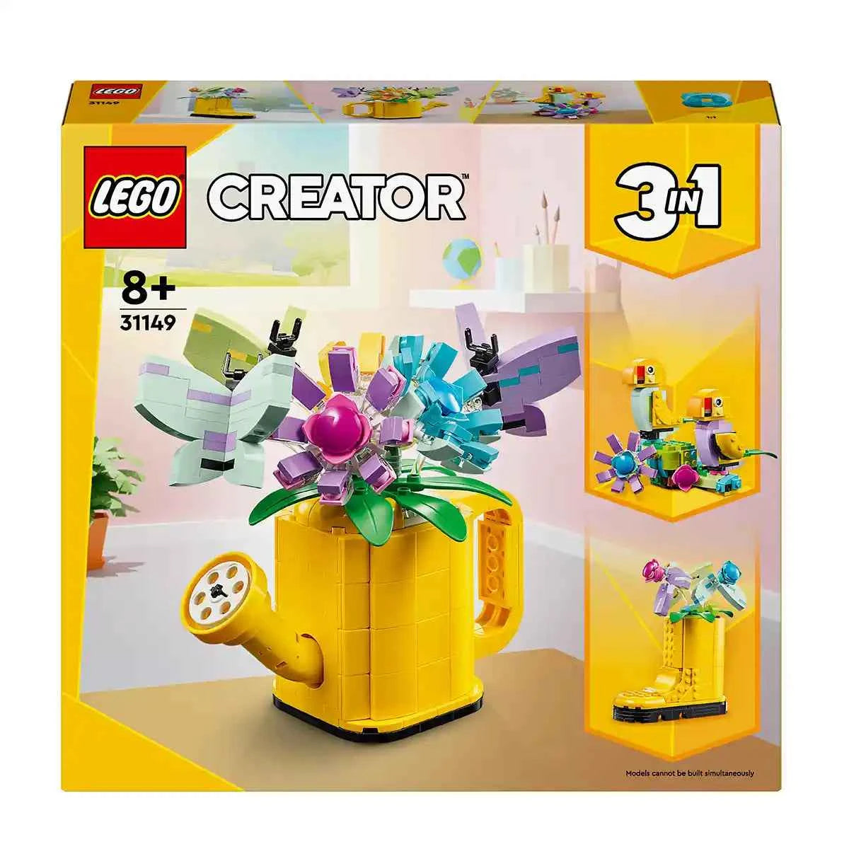 LEGO Creator Flowers in Watering Can 3in1 Toy 31149 - Kiddy Zone