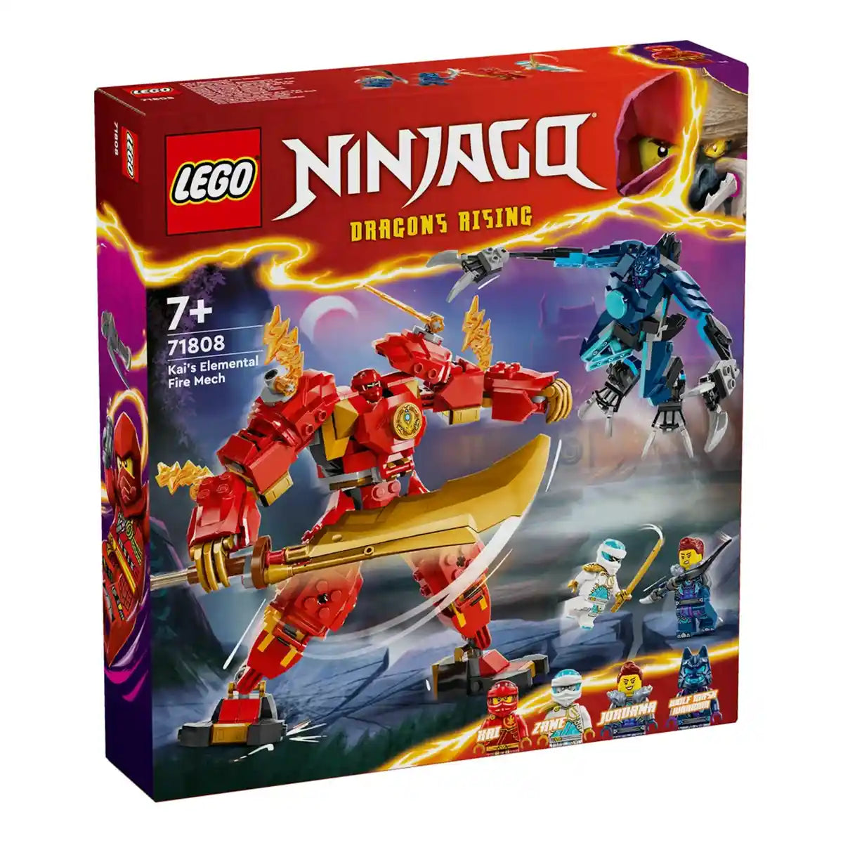 Lego Ninjago Kai’s Elemental Fire Mech Toy 71808