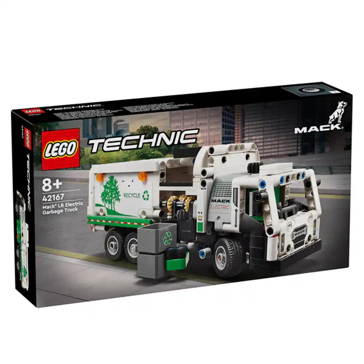 LEGO Technic Mack LR Electric Garbage Truck 42167 - Kiddy Zone