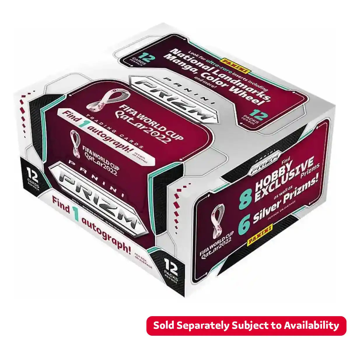 Panini Prizm FIFA World Cup Qatar Soccer Find 1 Autograph Per Box on Average 2022 Hobby