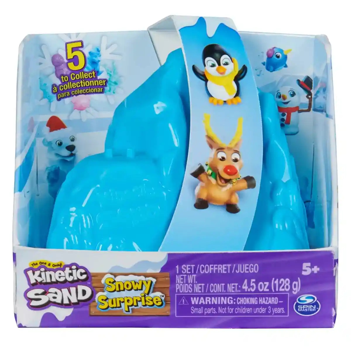 Kinetic Sand Snowy Surprise - Kiddy Zone