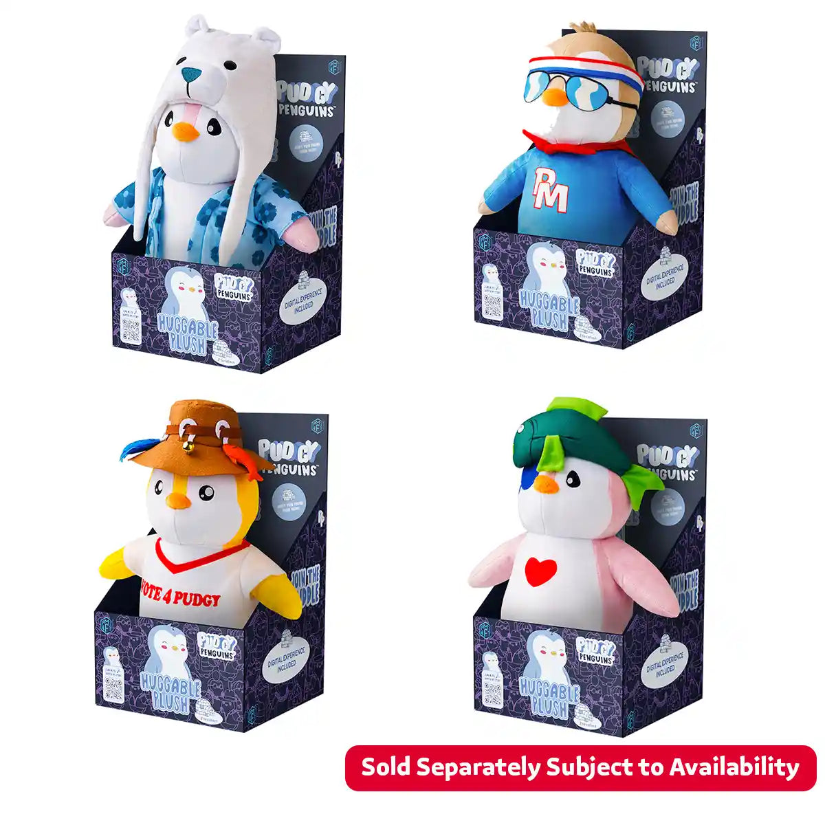 PP NFT Huggable Plush 11.8" Asst. 4 - Kiddy Zone