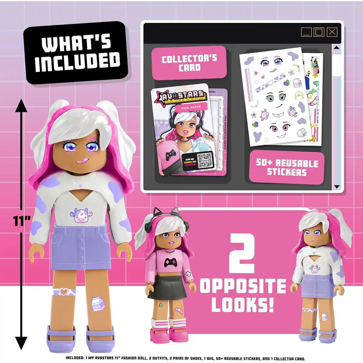 Avastars Core Doll 2.0 - Pink Playz