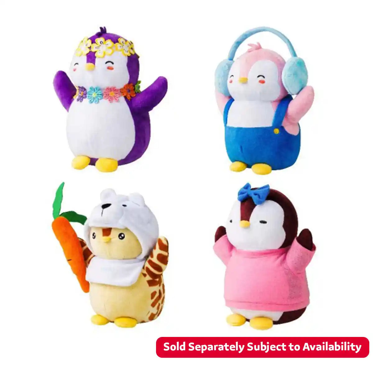 PP NFT Plush Buddies 7.8" Asst. 4 CDU - Kiddy Zone