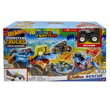 Hot Wheels MT Arena Smashers: 5 Alarm's Color Shifter Water Blast Smash Playset - Kiddy Zone