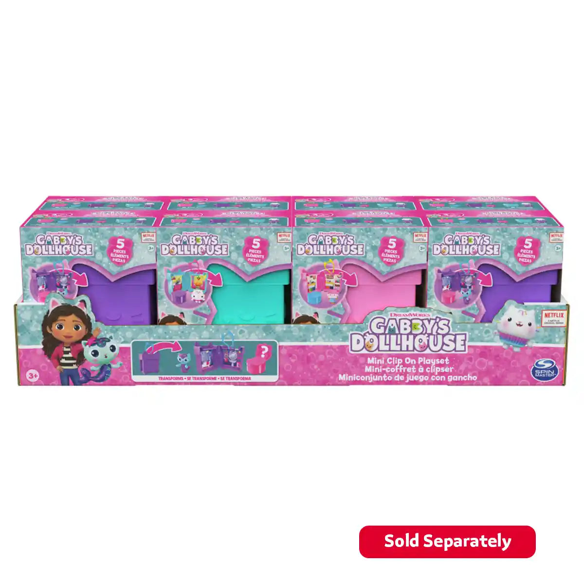 Gabby's DH Clip on Playset وحدة عرض