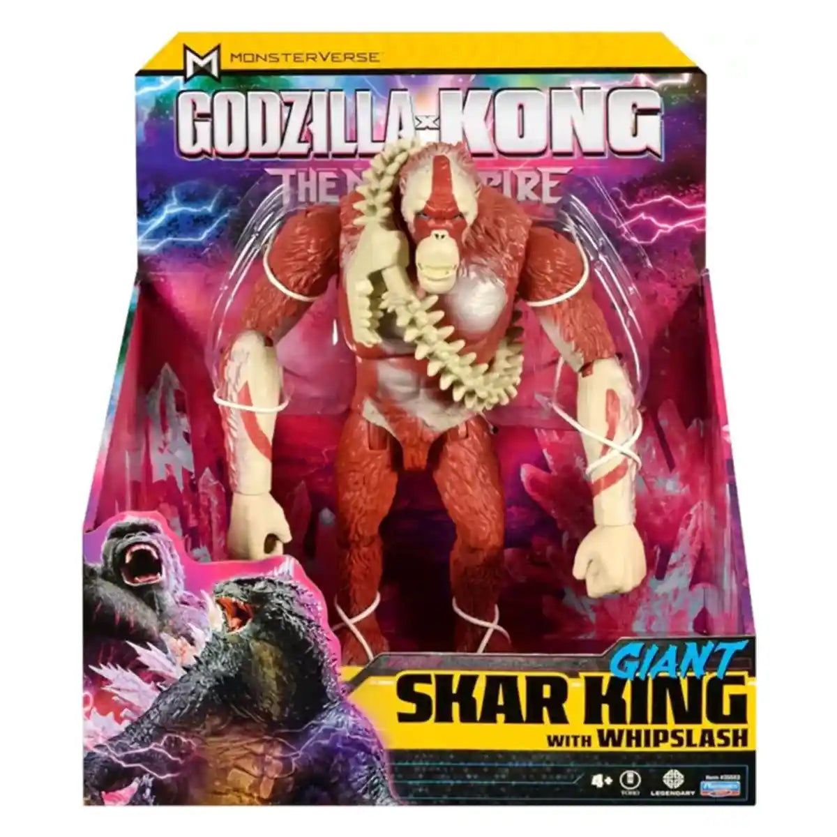 Godzilla x Kong Giant Fig. 11” Asst. 3
