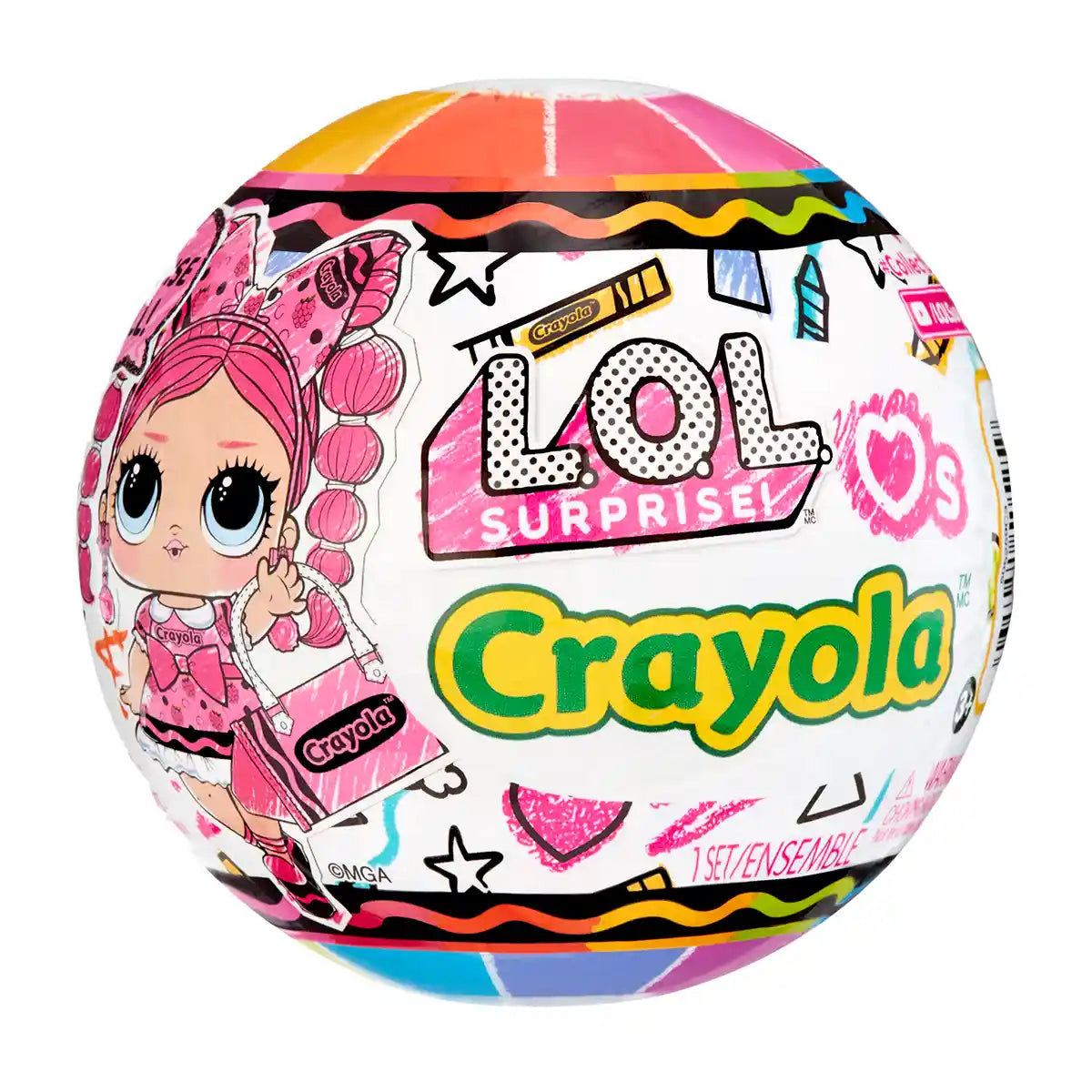 LOL Surprise Loves Crayola Tots asstd (PDQ)