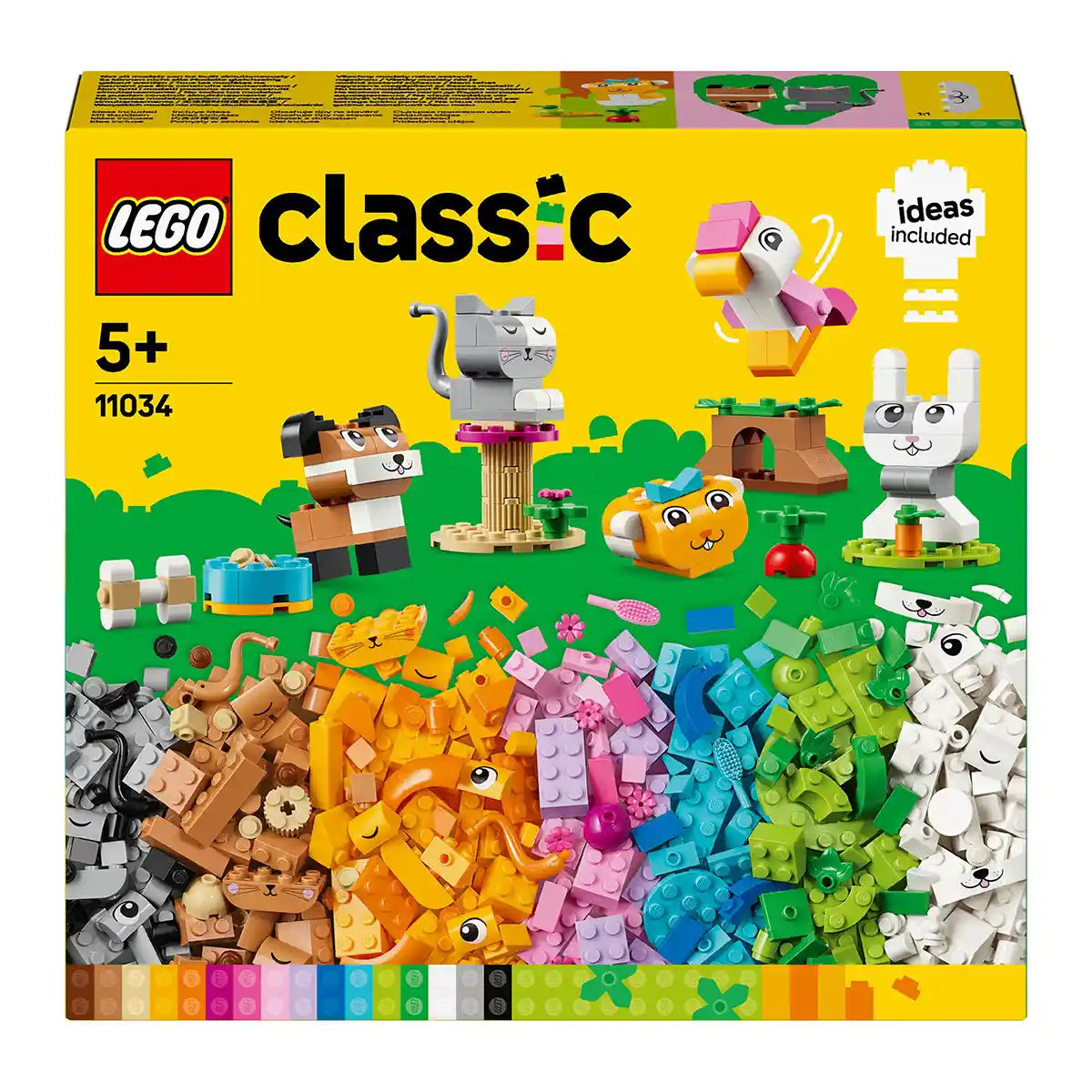 LEGO Classic Creative Pets Buildable Animal Toy 11034 - Kiddy Zone