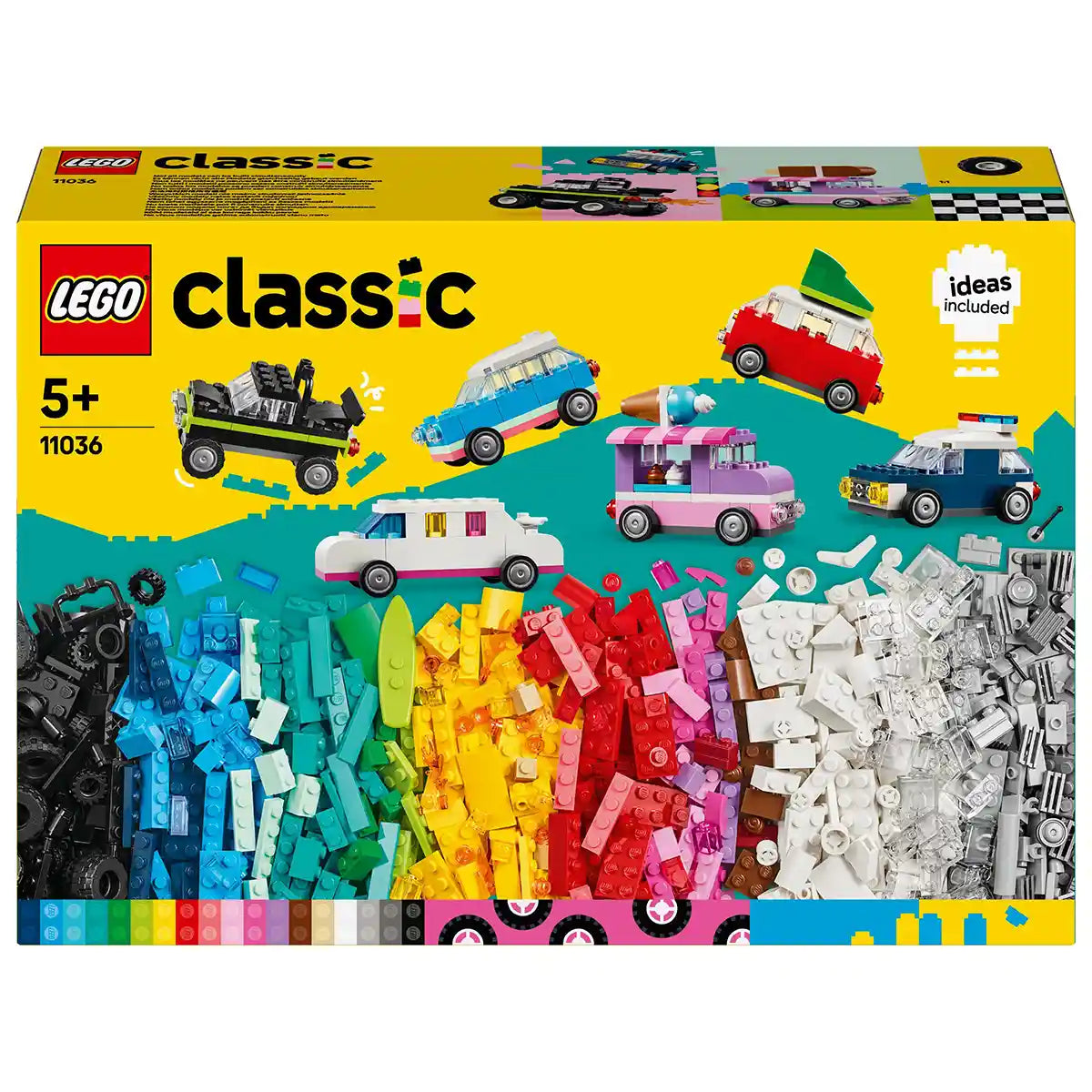 LEGO Classic Creative Vehicles Building Toy 11036 - Kiddy Zone