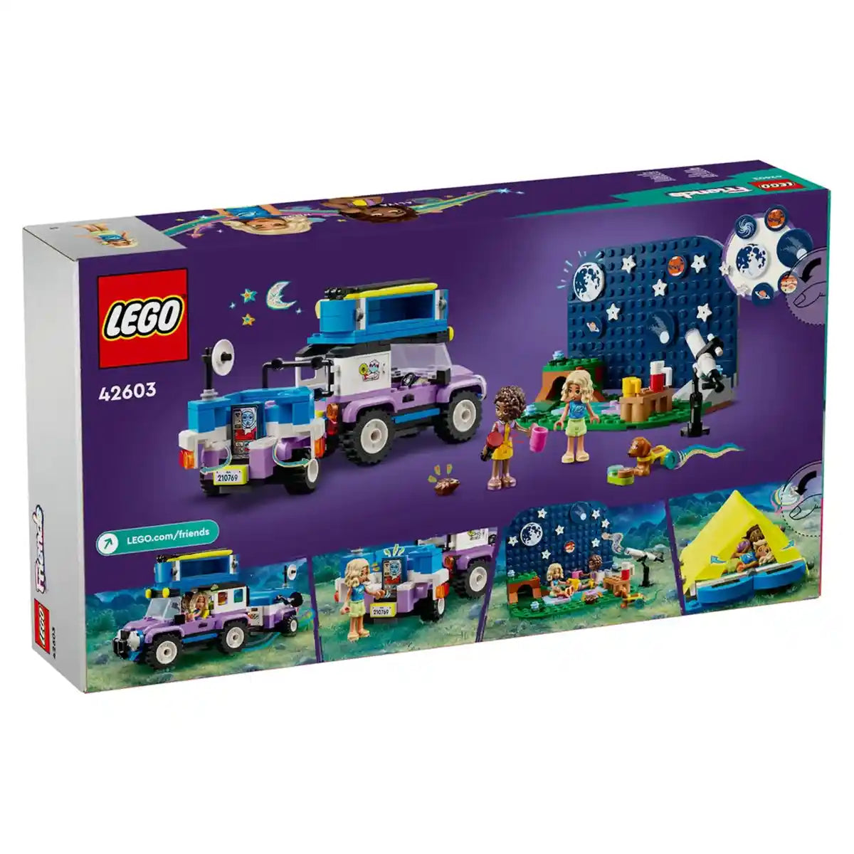 LEGO Friends Stargazing Camping Vehicle Toy 42603