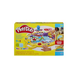 Playdoh Fold Go Playmat Starter Set with 19 Accessories, Preschool Toys for 3 Year Old Girls Boys Up, Kids Arts Crafts