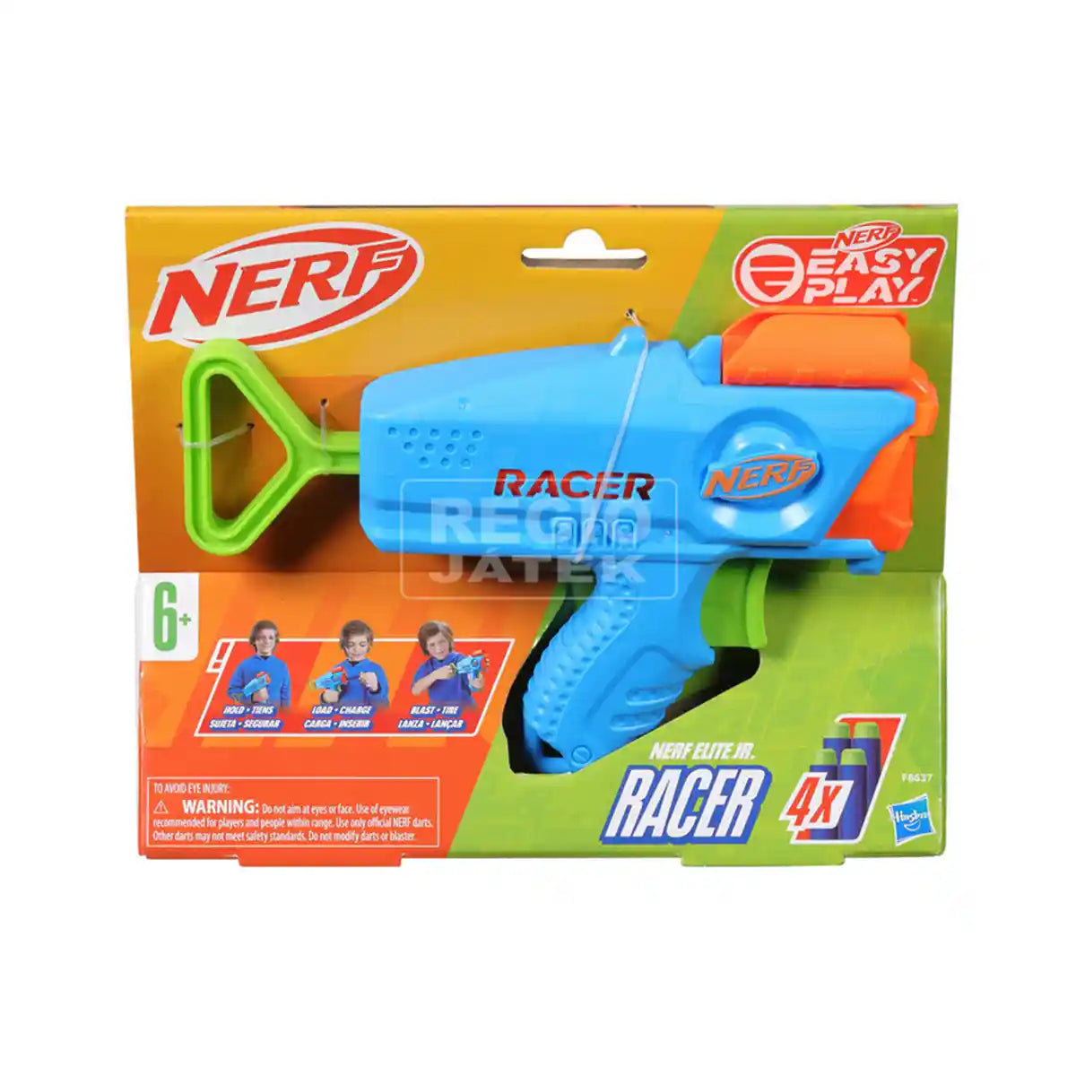 NERF Elite Junior Racer Easy Play Dart Blaster - Kiddy Zone