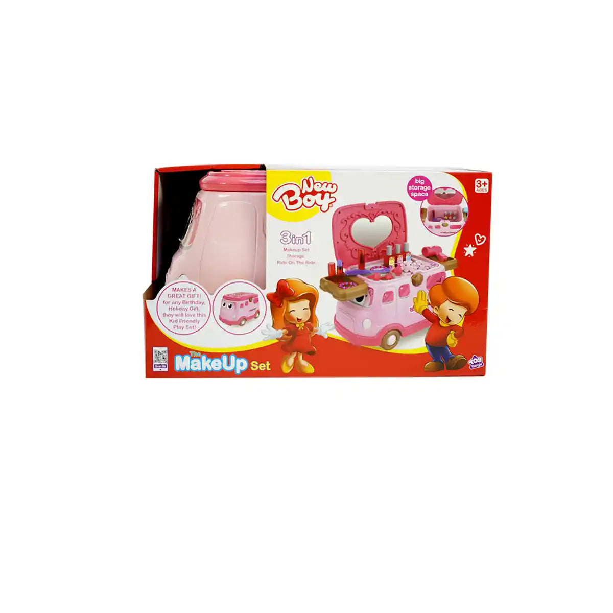 New Girl 3-in-1 The Makeup Set 3yrs+ - Kiddy Zone