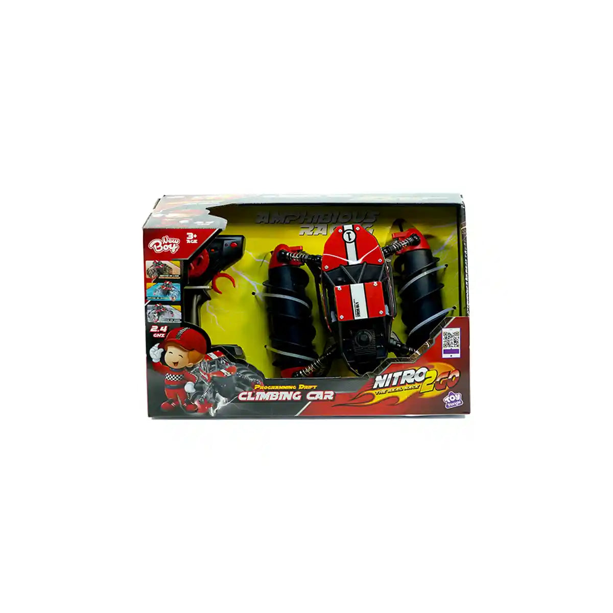 Nitro2Go RC Climbing Car - 3yrs+ - Kiddy Zone