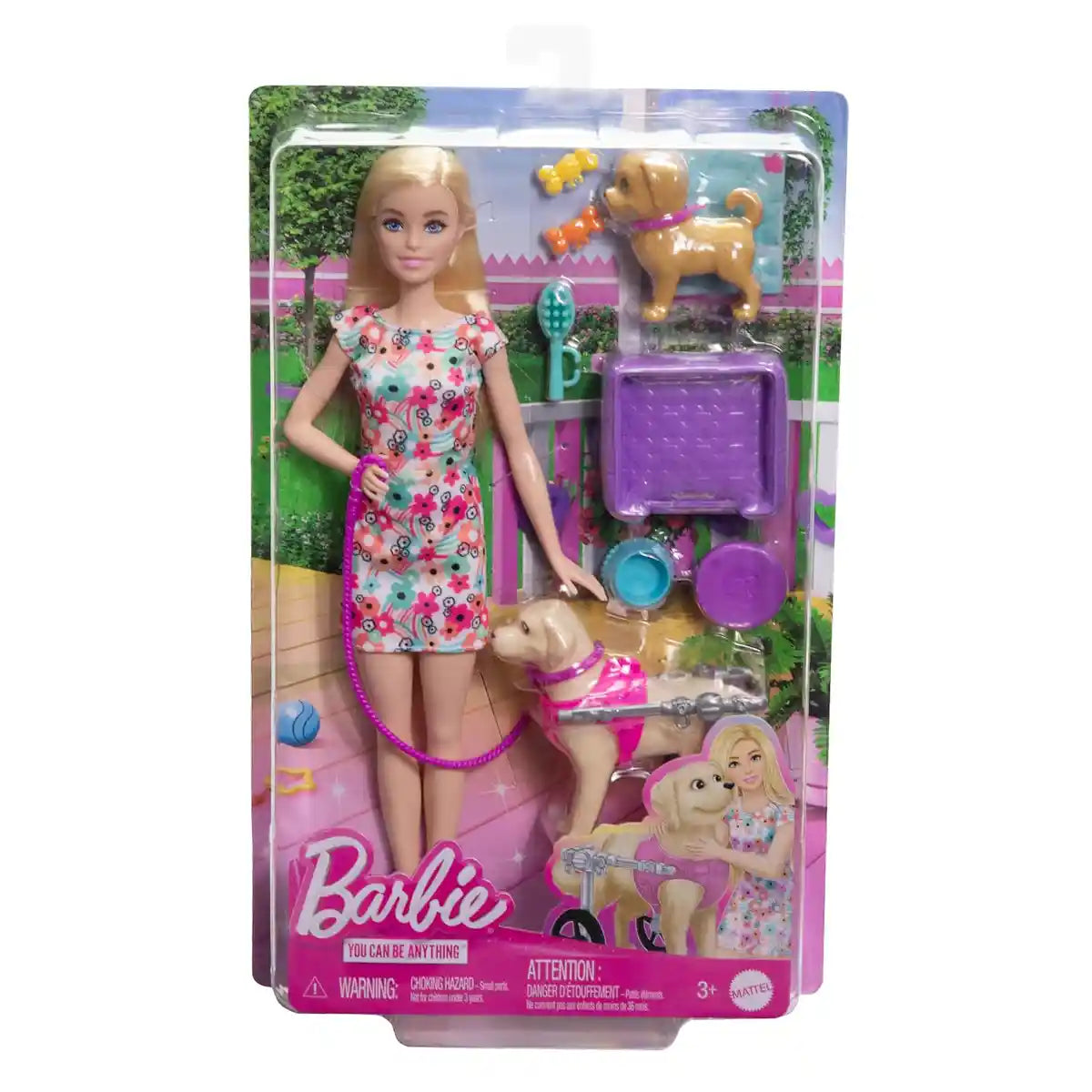 Barbie Walk & Wheel Pet Playset - Kiddy Zone