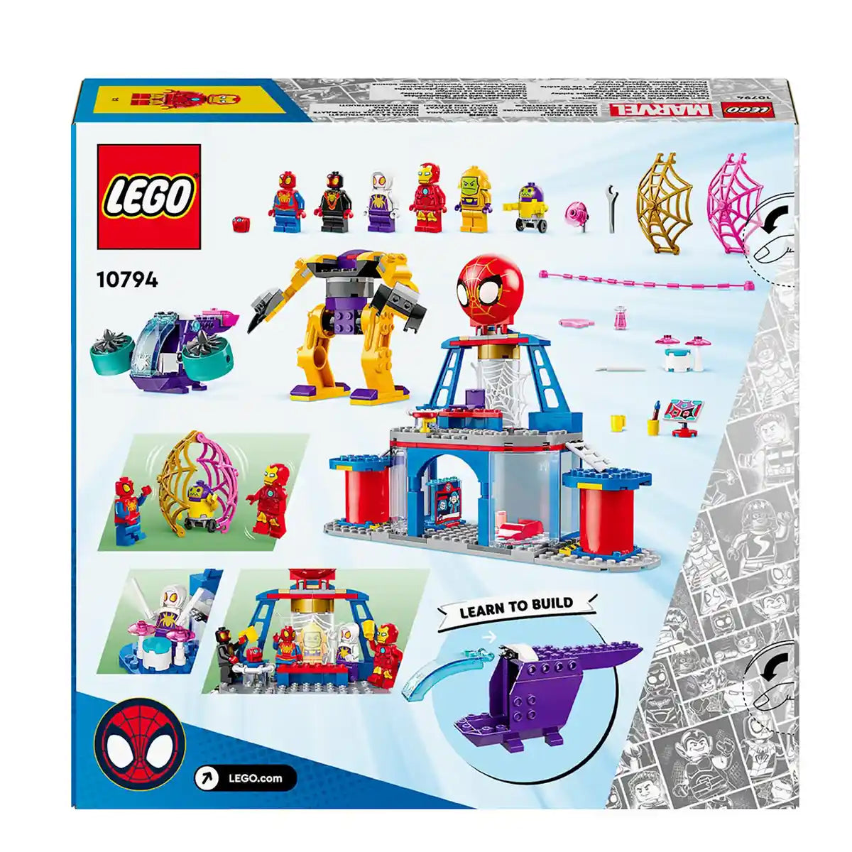 Lego 10794 Team Spidey Web Spinner Headquarters