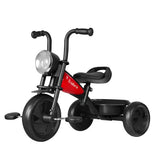 QPLAY TRIDURO TRIKE WITH HEADLIGHT RED 2-6YRS - Kiddy Zone