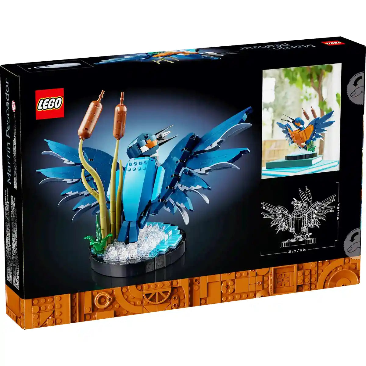 LEGO Icons Kingfisher Bird Building Set 10331