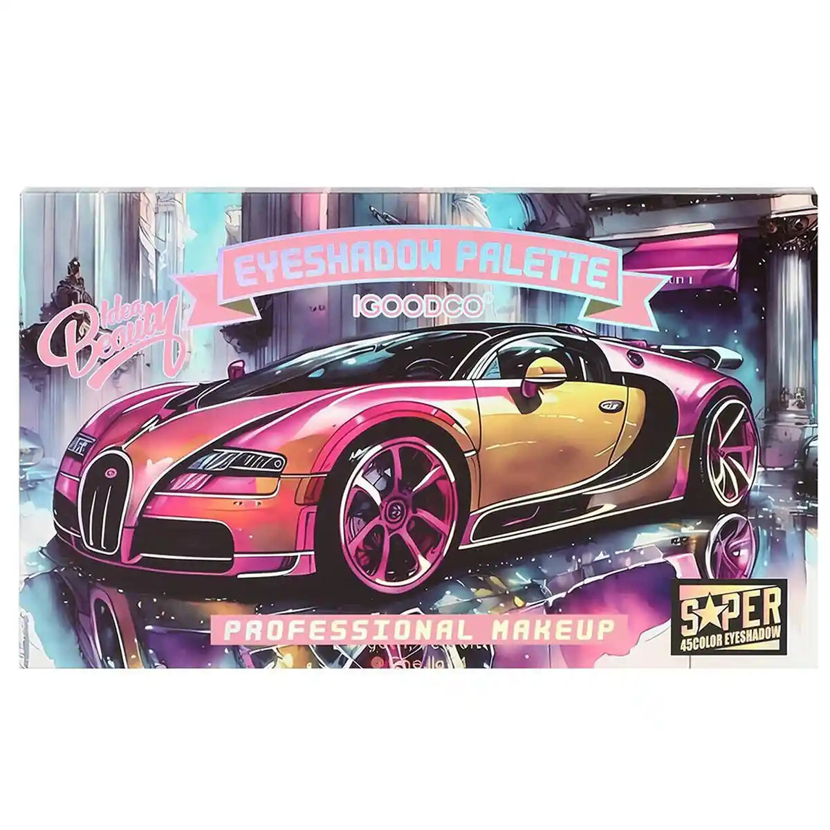 45 Color makeup eye shadow plate 3yrs+