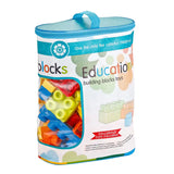 Educational Soft Building Blocks Toys (96pcs) Blue 18m+