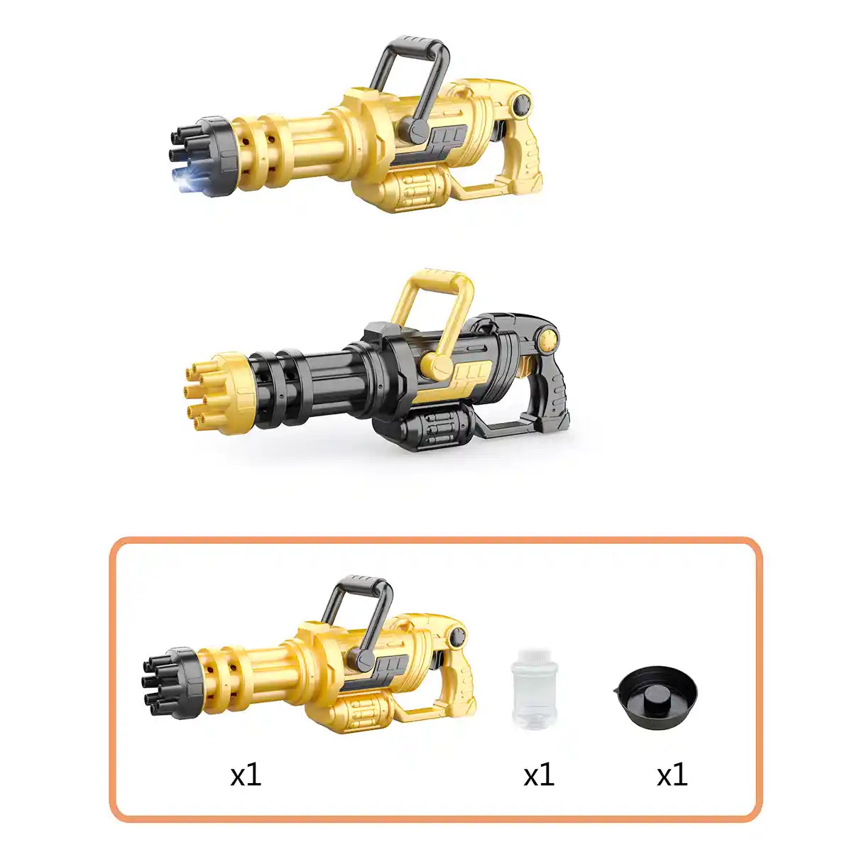 LITTLE GATLING BUBBLE GUN 3YRS+